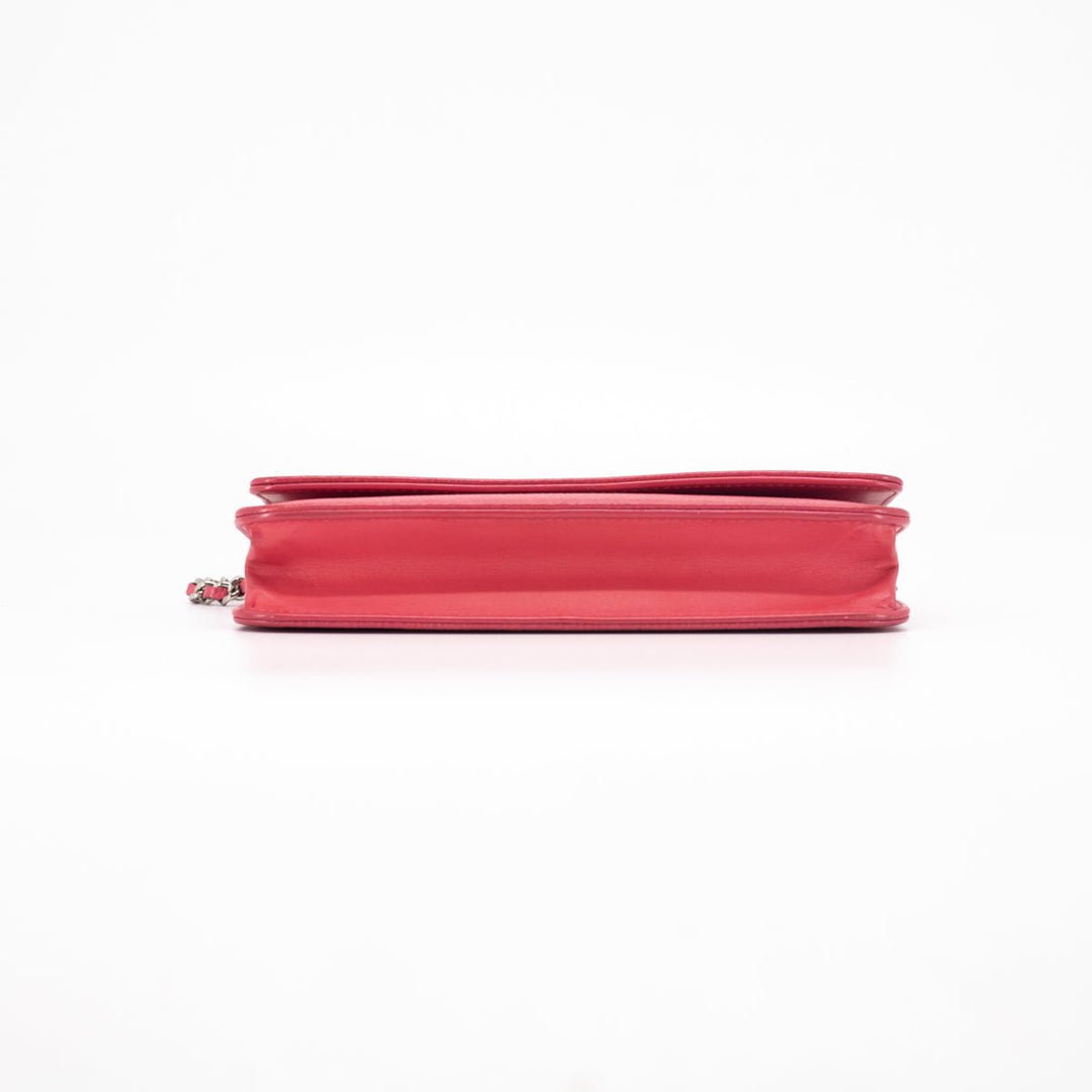 5/7 DOTD- Top Quality Chanel Caviar Coco Wallet On Chain Pink