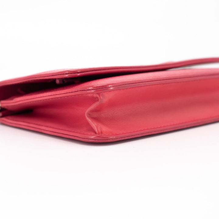 5/7 DOTD- Top Quality Chanel Caviar Coco Wallet On Chain Pink
