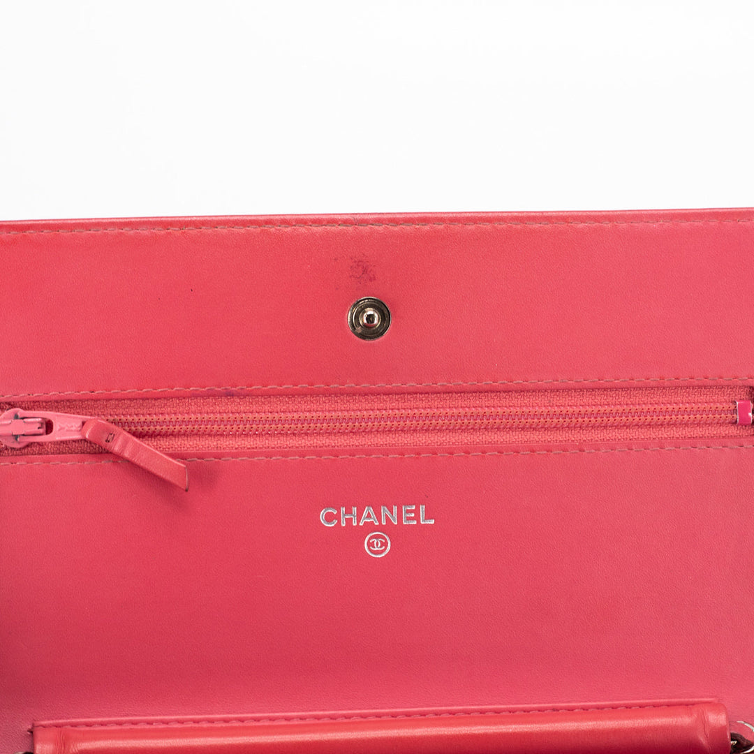 5/7 DOTD- Top Quality Chanel Caviar Coco Wallet On Chain Pink