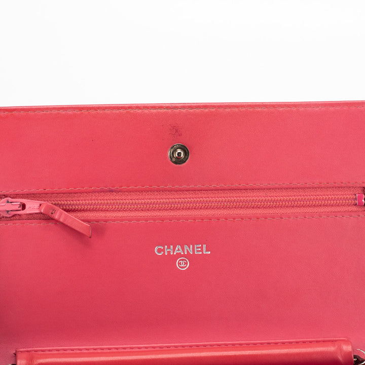 5/7 DOTD- Top Quality Chanel Caviar Coco Wallet On Chain Pink