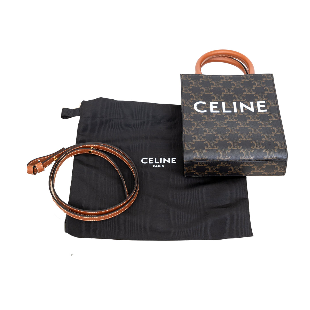 Celine Celine Mini Vertical Cabas Tote