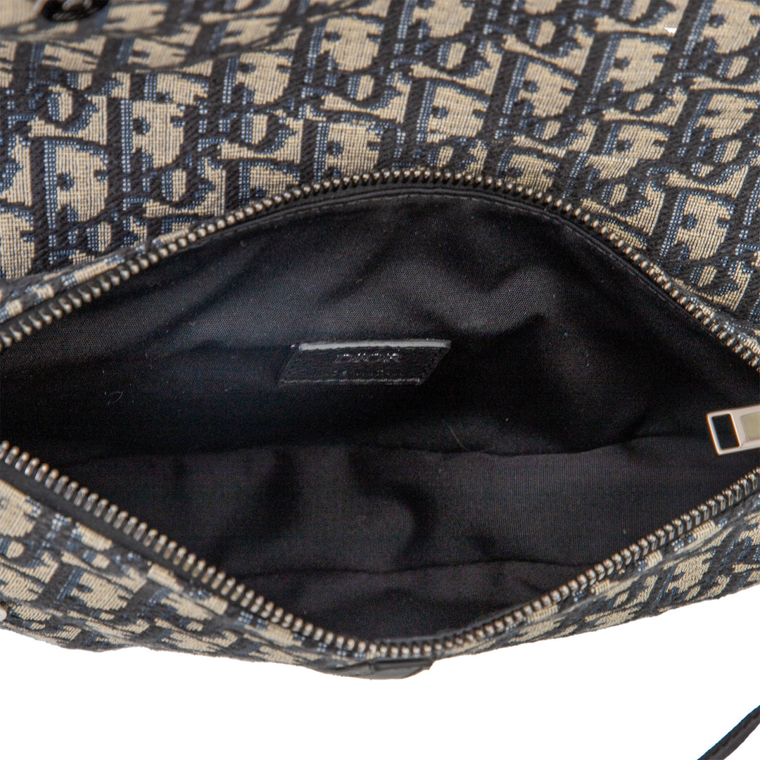Dior Dior Oblique Jacquard Saddle Bag