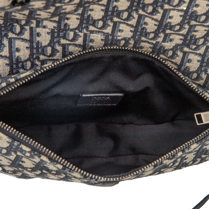 Dior Dior Oblique Jacquard Saddle Bag
