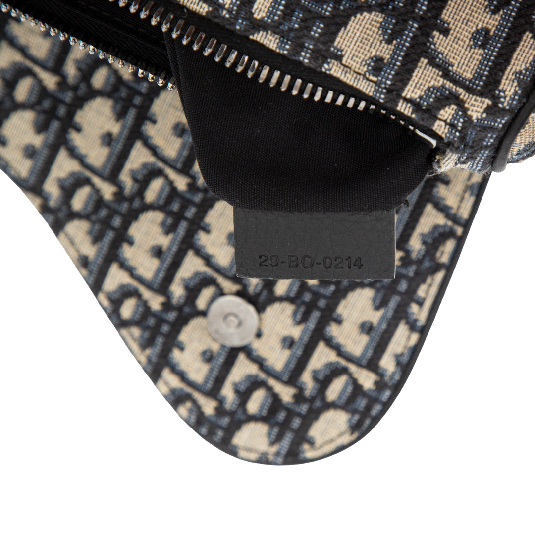 Dior Dior Oblique Jacquard Saddle Bag