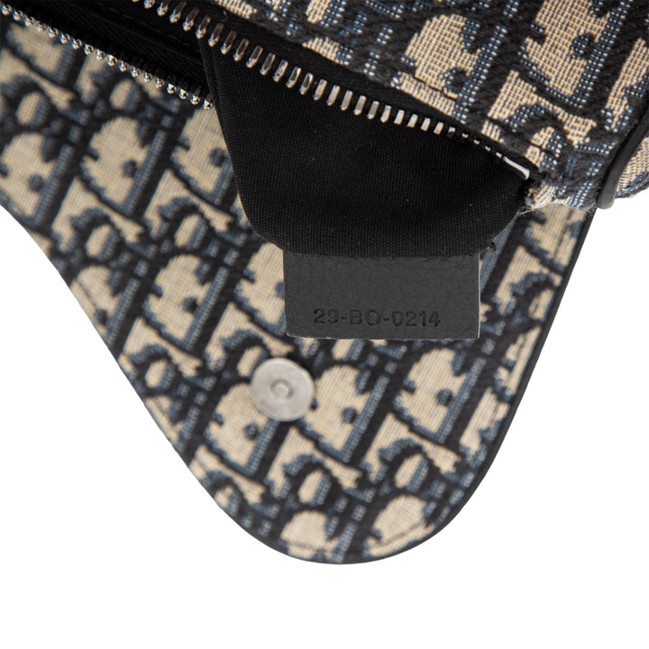 Dior Dior Oblique Jacquard Saddle Bag