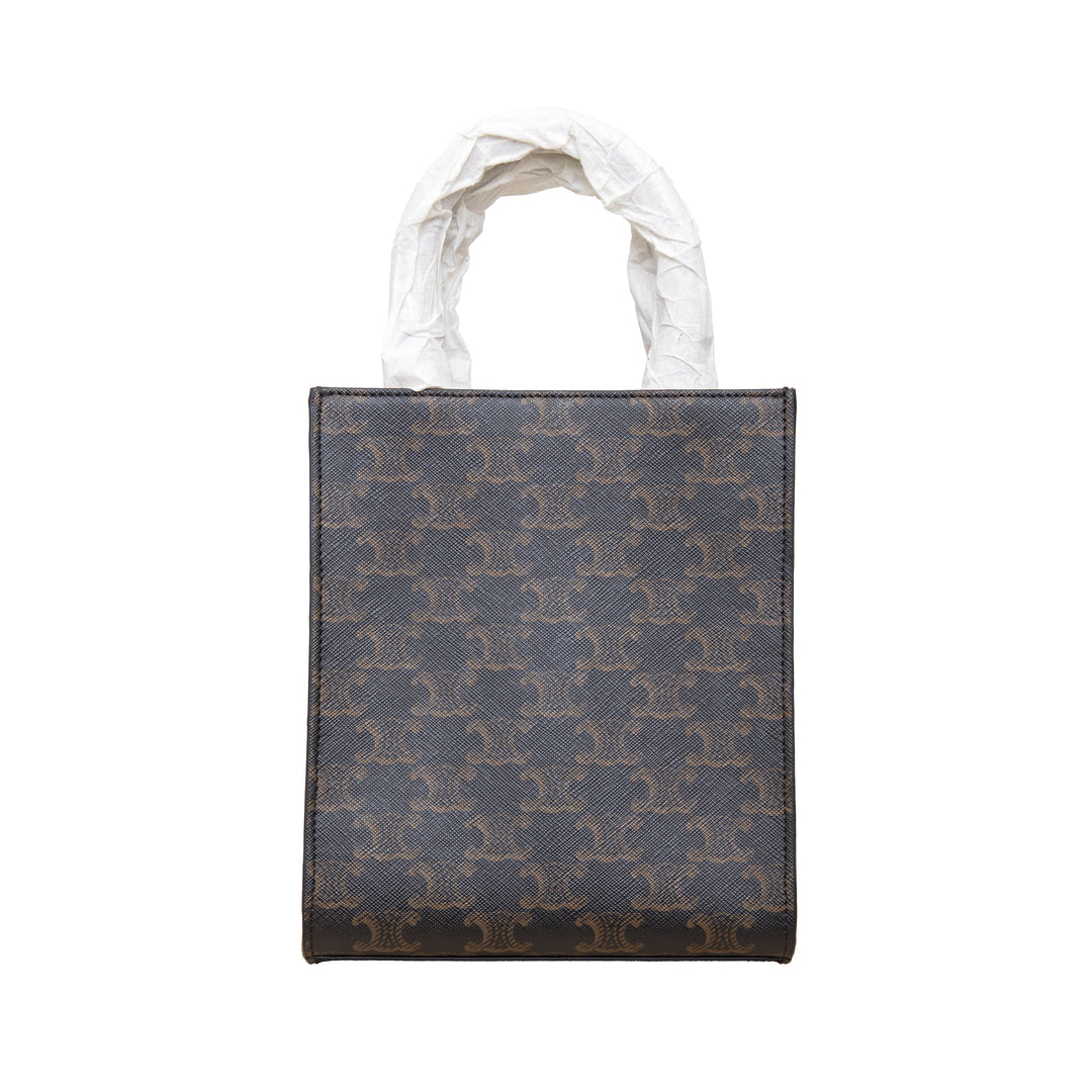 Celine Celine Mini Vertical Cabas Tote with Embroidery