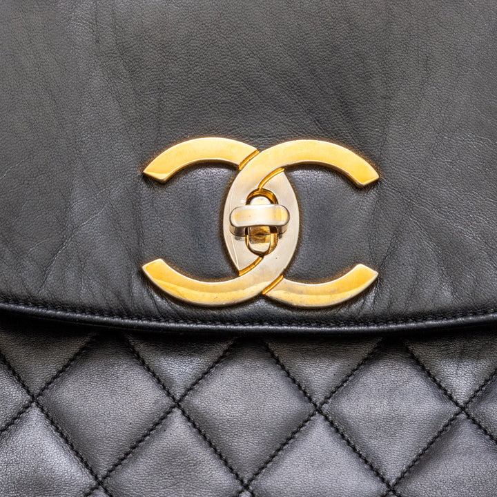 Top Quality Chanel Top Quality Chanel Vintage Quilted Lambskin Drawstring Backpack