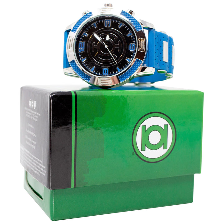 Blue Lantern Hope Symbol Watch with Rubber Band