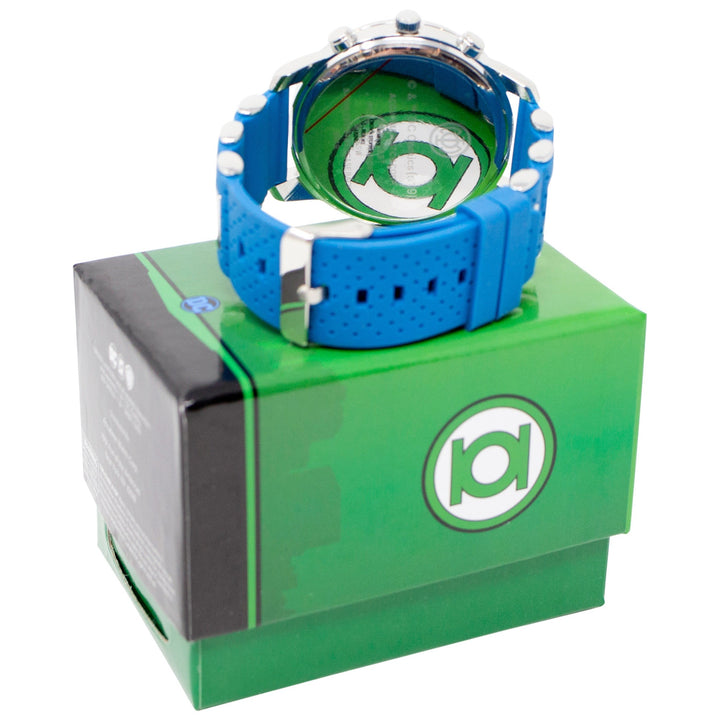 Blue Lantern Hope Symbol Watch with Rubber Band
