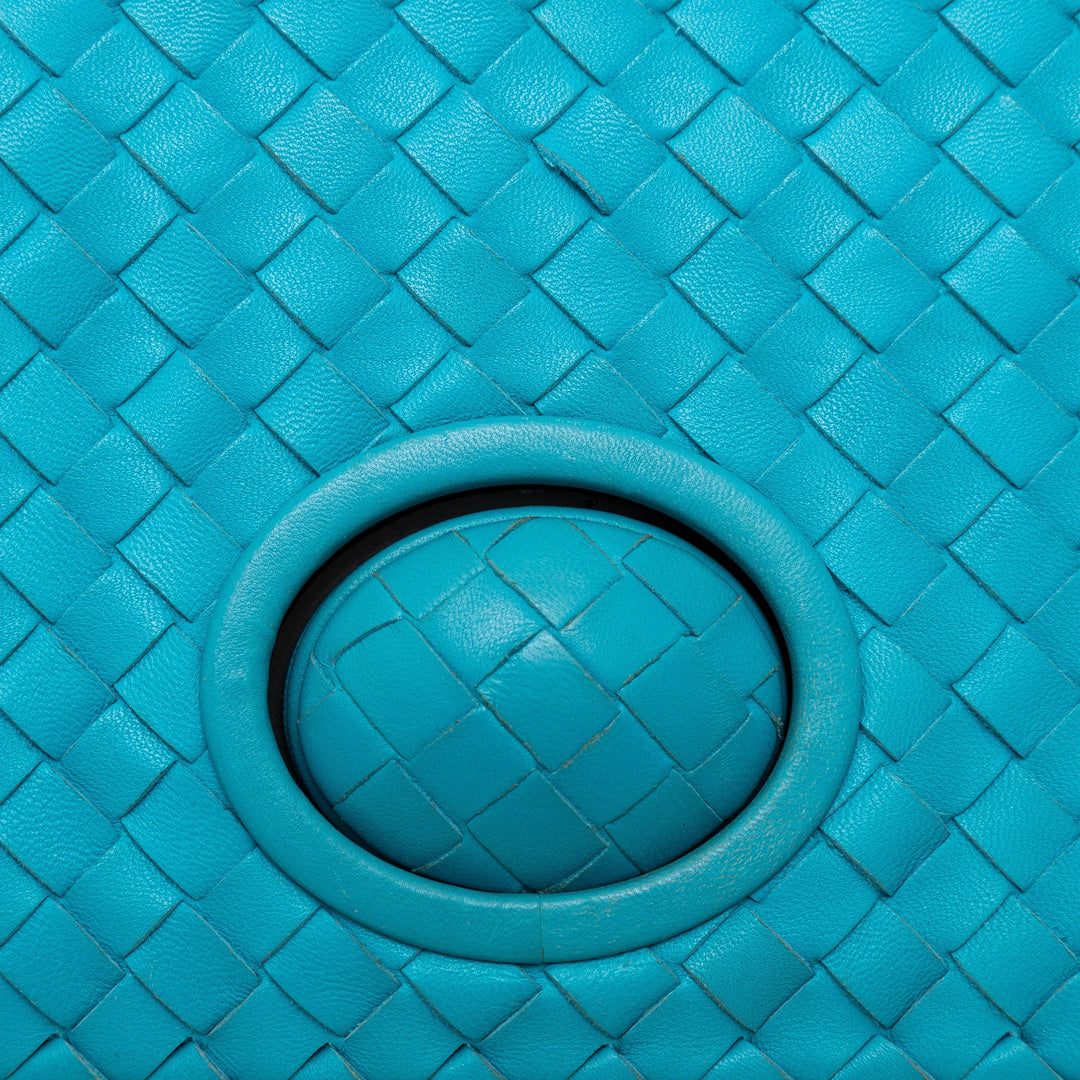 Bottega veneta Bottega veneta Intrecciato Turn-Lock Clutch