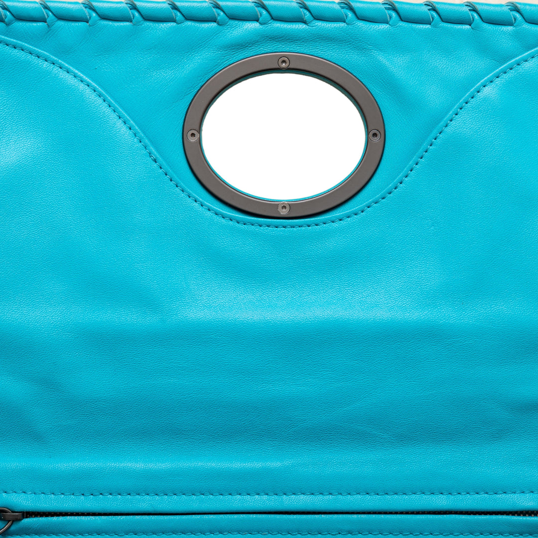 Bottega veneta Bottega veneta Intrecciato Turn-Lock Clutch