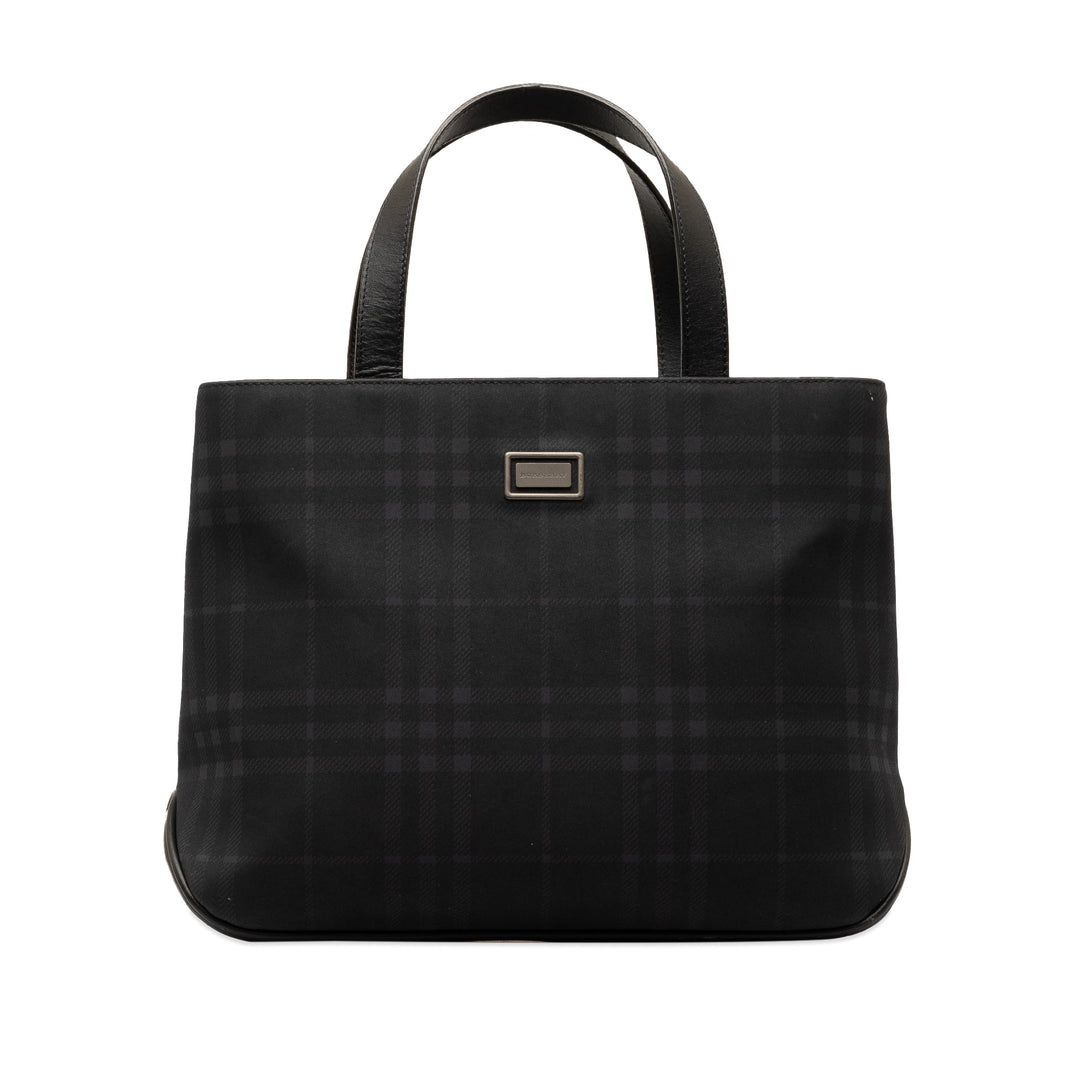 BURBERRY Smoke Check Handbag