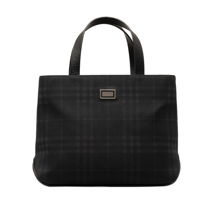 BURBERRY Smoke Check Handbag
