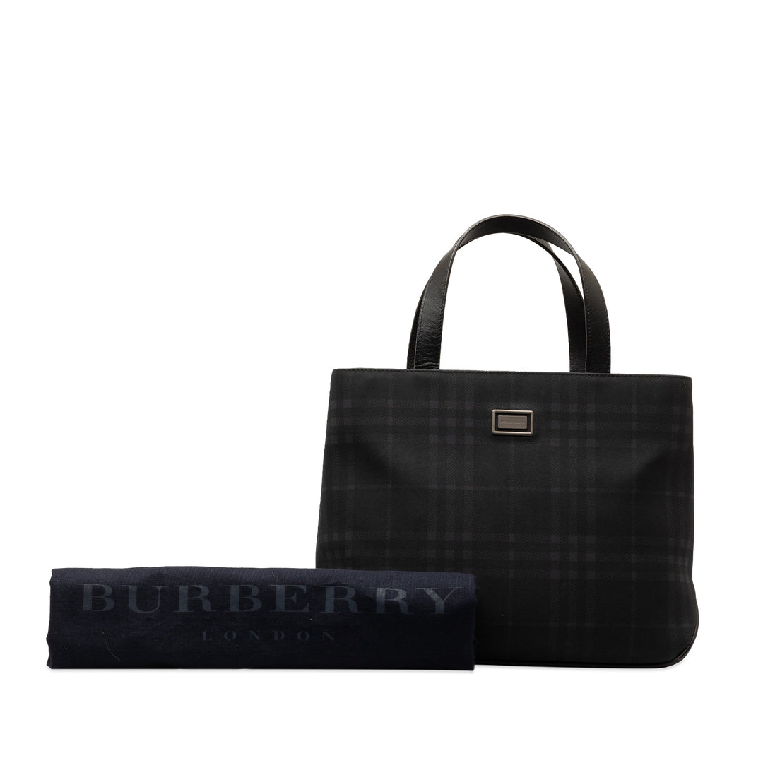 BURBERRY Smoke Check Handbag
