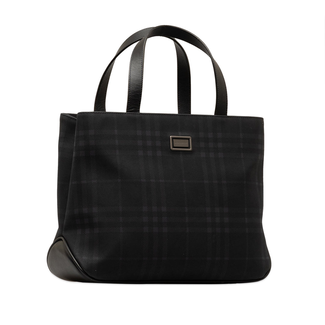 BURBERRY Smoke Check Handbag
