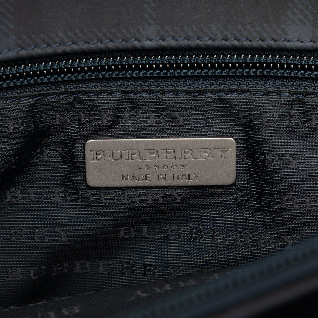 BURBERRY Smoke Check Handbag