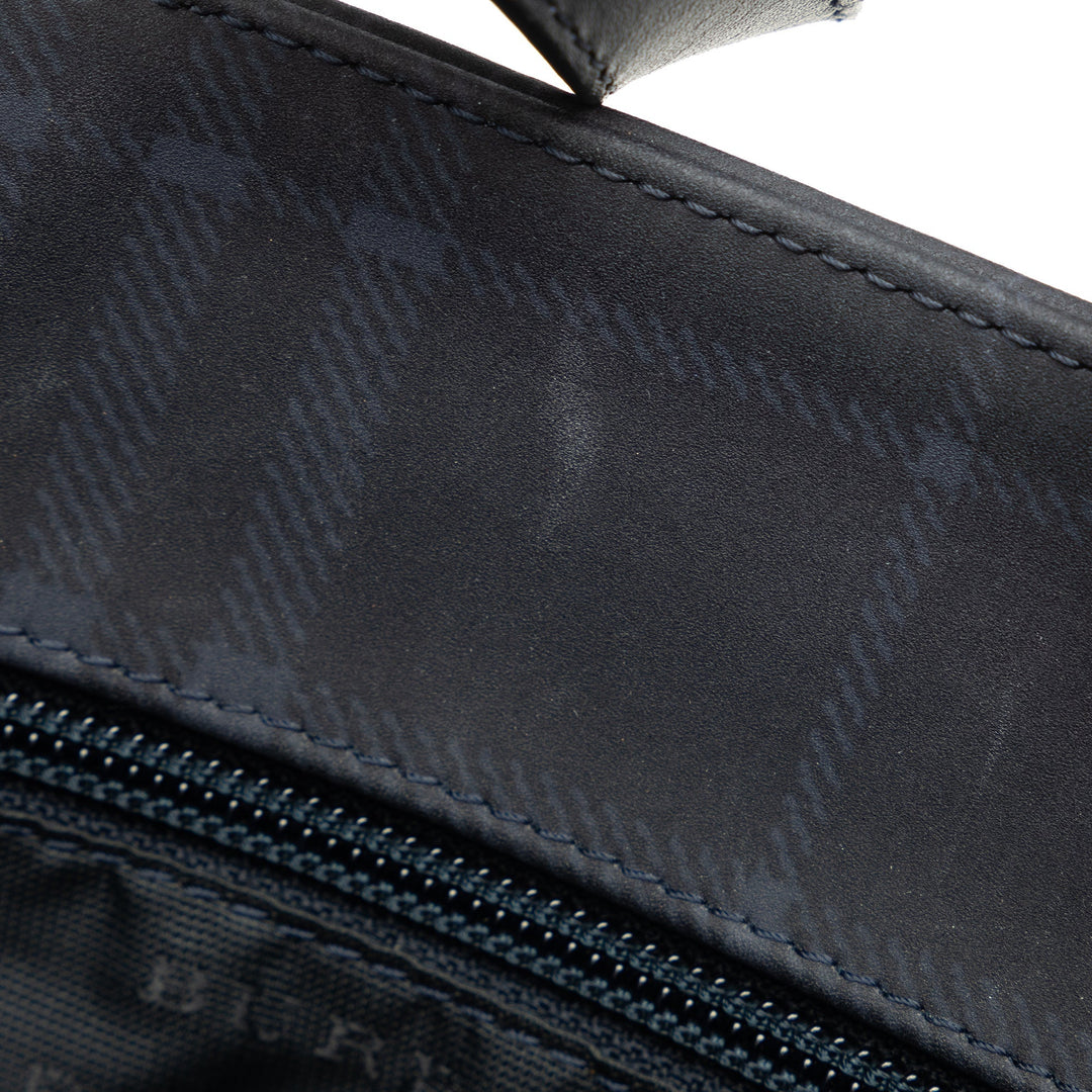 BURBERRY Smoke Check Handbag