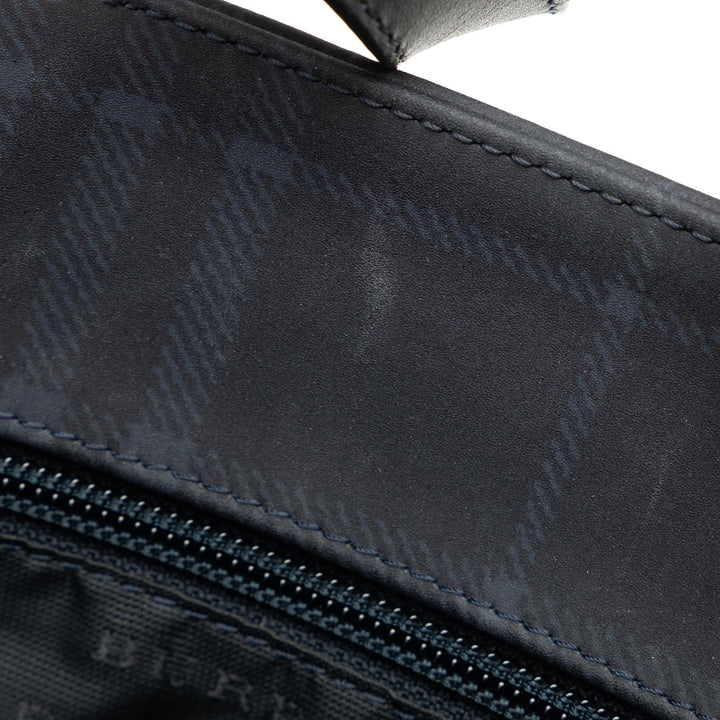 BURBERRY Smoke Check Handbag