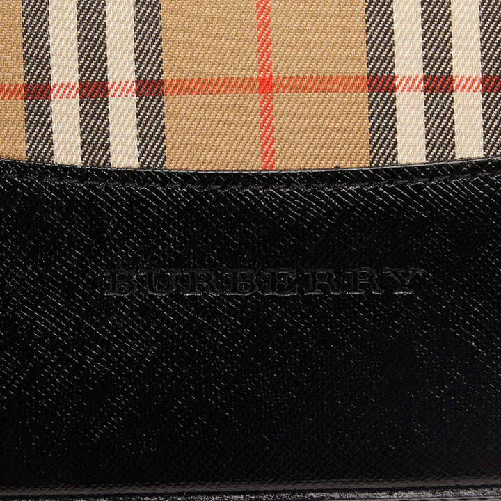 BURBERRY Haymarket Check Handbag