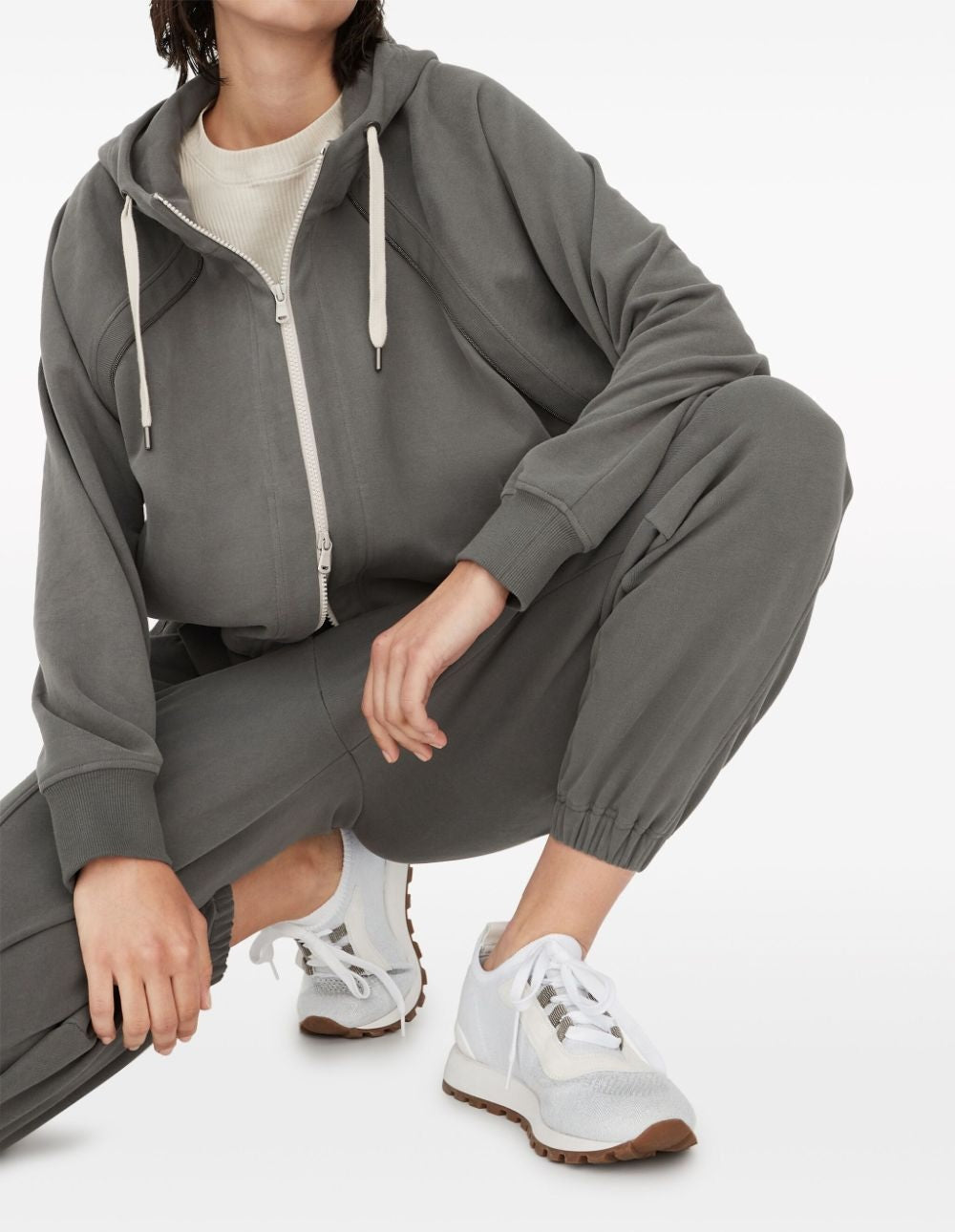 SPARKLING COTTON KNIT SNEAKERS