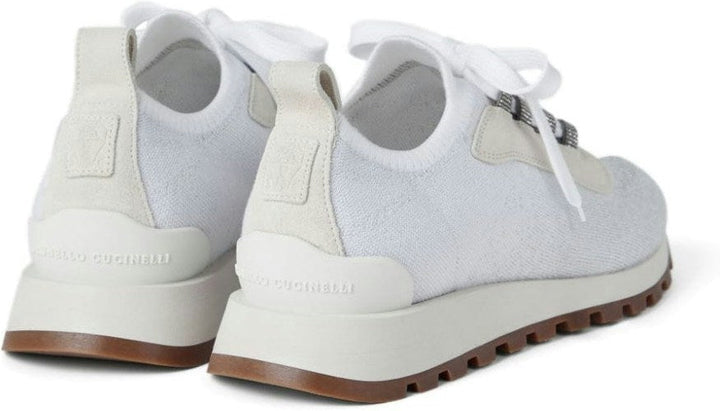 SPARKLING COTTON KNIT SNEAKERS
