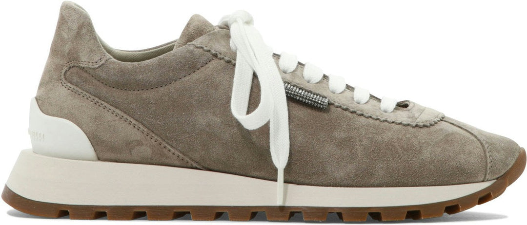 SNEAKERS WITH SHINY TAB