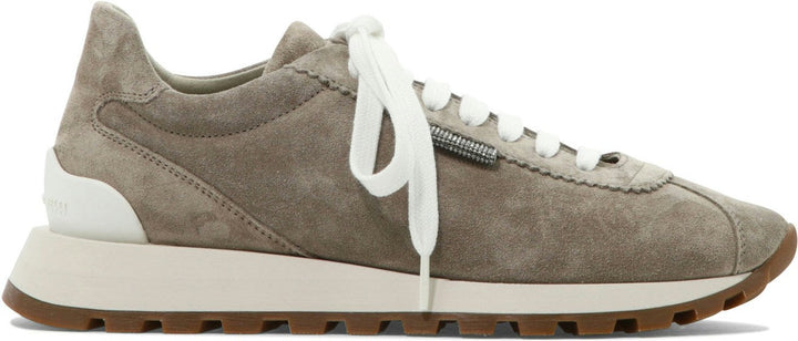SNEAKERS WITH SHINY TAB