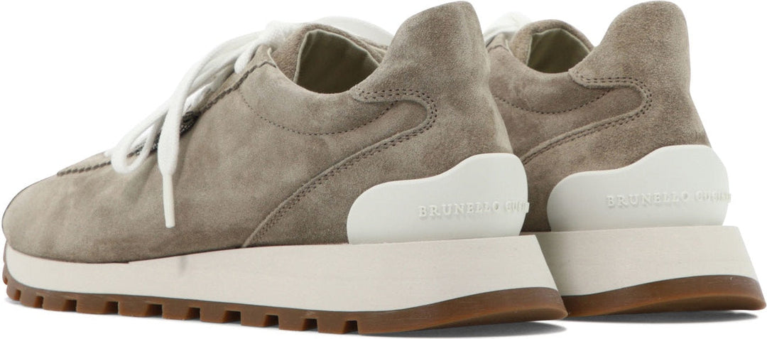 SNEAKERS WITH SHINY TAB