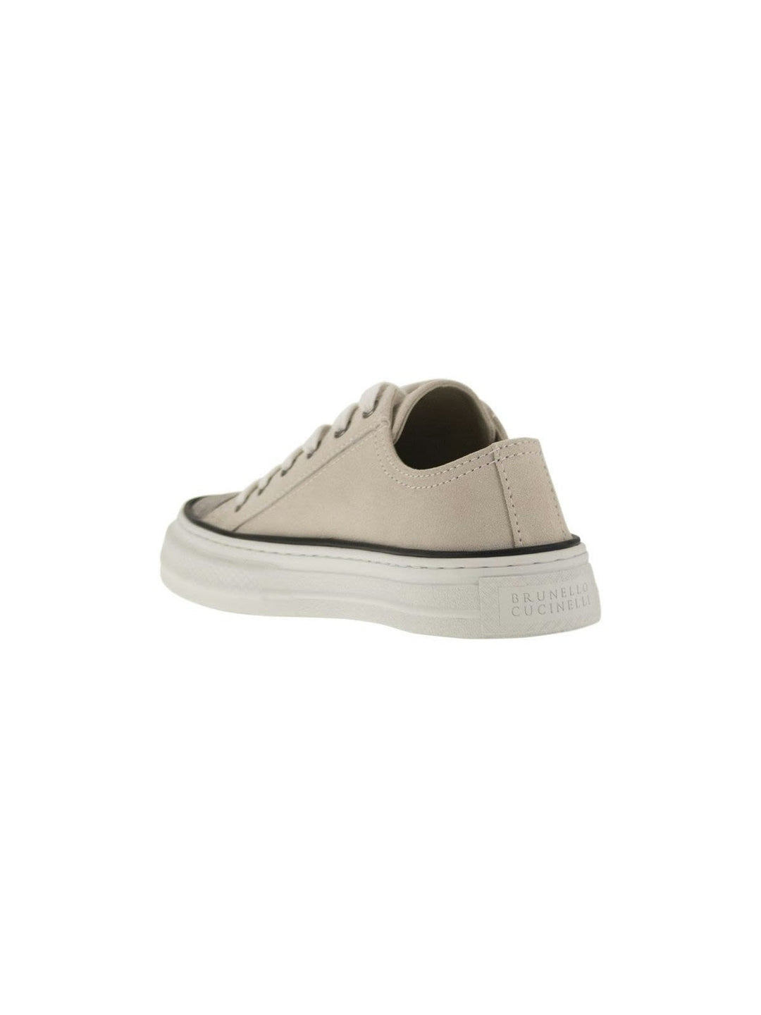 SUEDE TRAINERS WITH PRECIOUS TOE