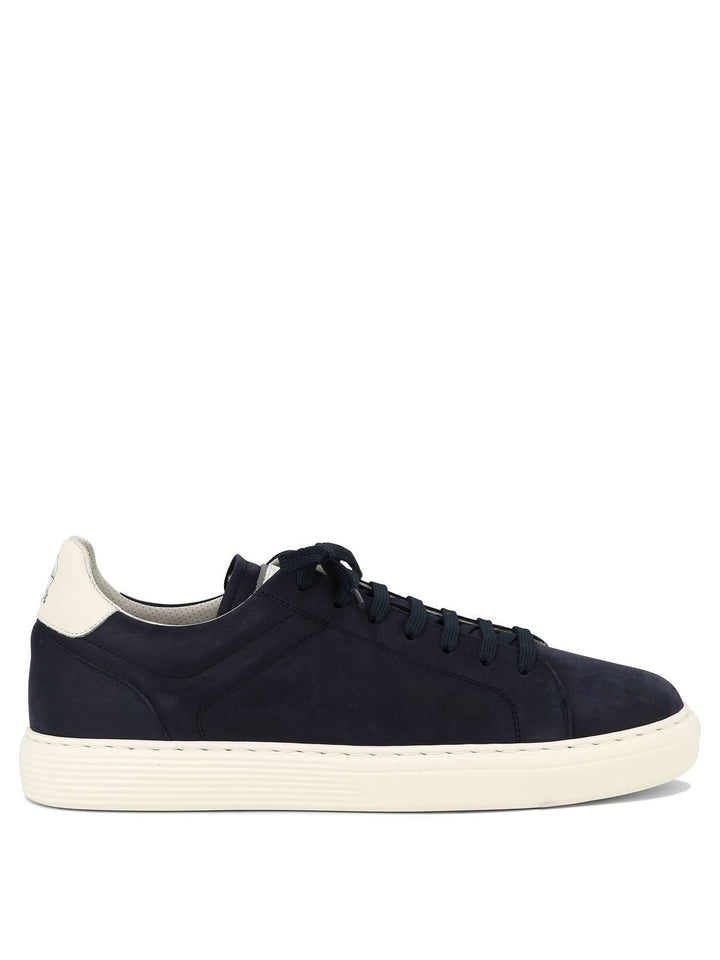 NUBUCK CALFSKIN SNEAKERS