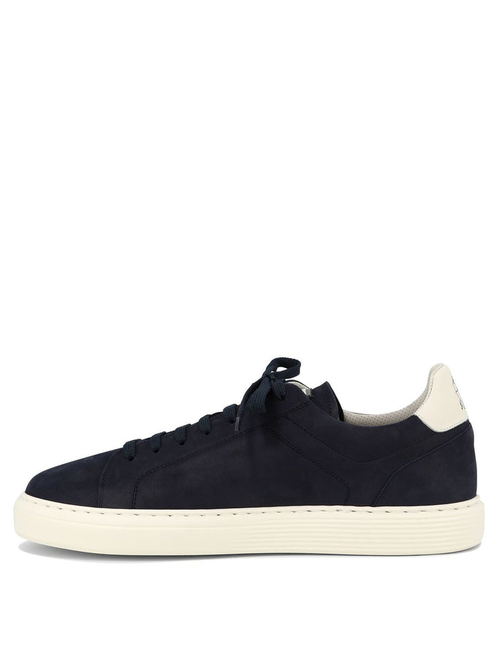 NUBUCK CALFSKIN SNEAKERS