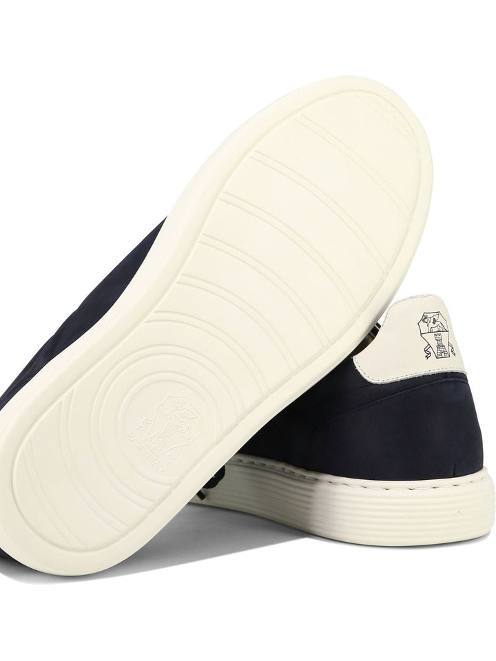 NUBUCK CALFSKIN SNEAKERS