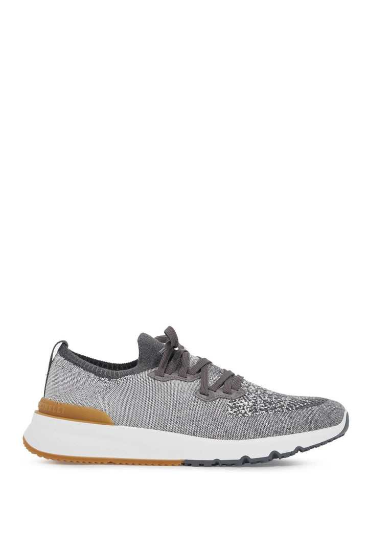 KNIT CHINE SNEAKERS IN