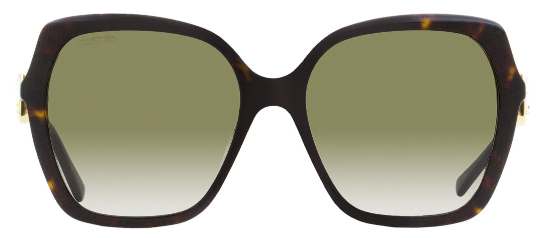 Jimmy Choo Square Manon /G Sunglasses 086HA Havana 57mm