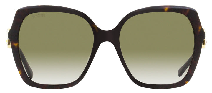 Jimmy Choo Square Manon /G Sunglasses 086HA Havana 57mm