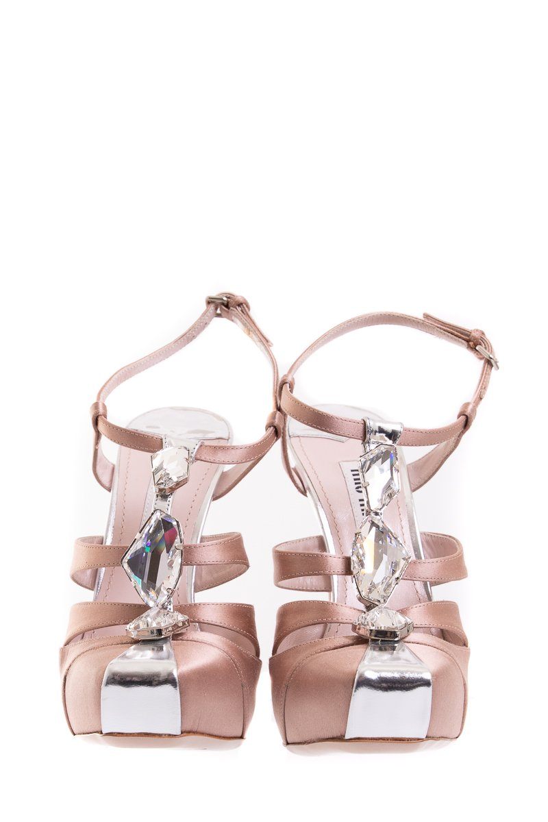 Miu Miu Satin Heels SZ 37.5