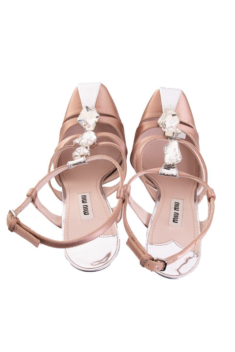 Miu Miu Satin Heels SZ 37.5