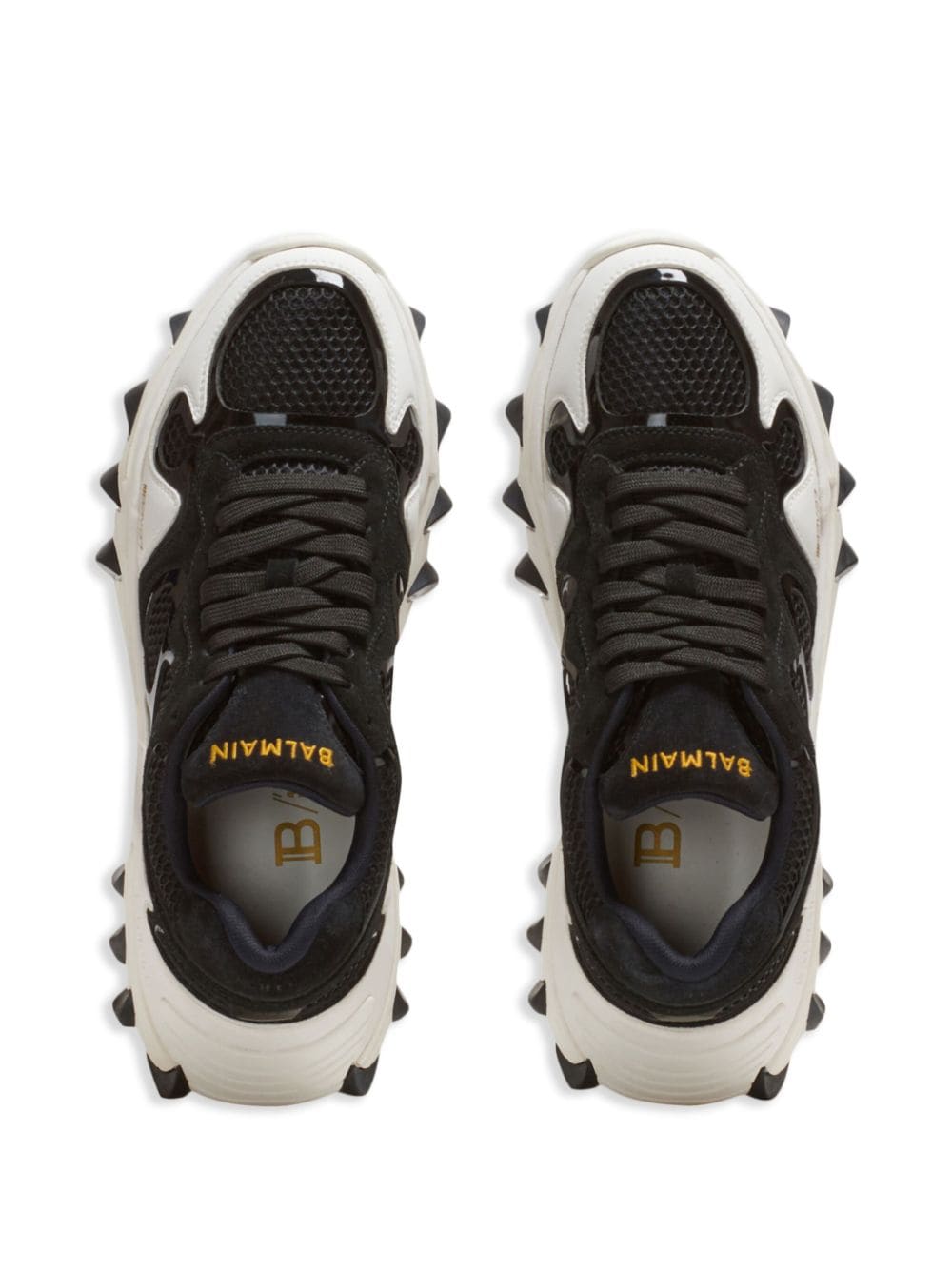 SNEAKER B EAST LOW TOP BLACK WHITE