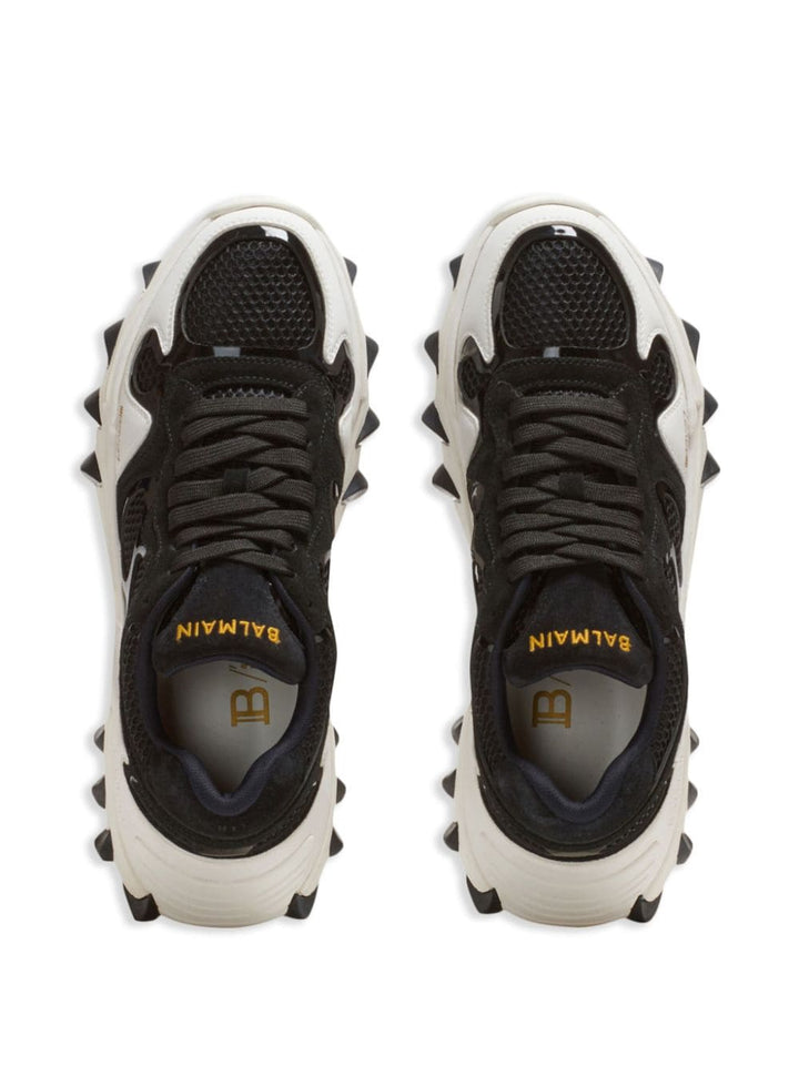 SNEAKER B EAST LOW TOP BLACK WHITE