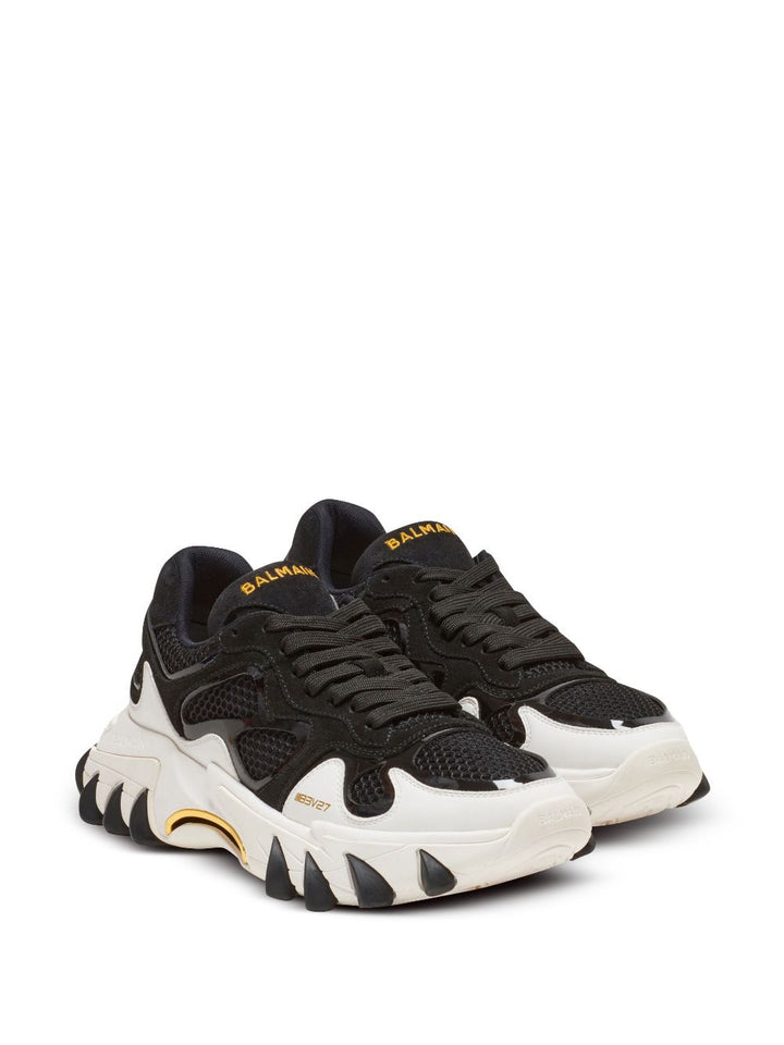 SNEAKER B EAST LOW TOP BLACK WHITE