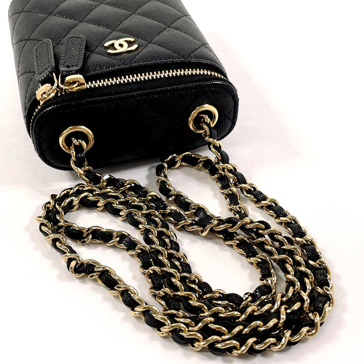 Top Quality Chanel Matelasse Small Vanity Chain Bag