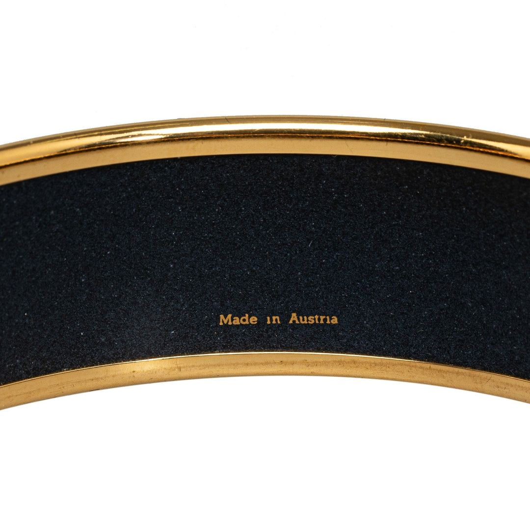 Top quality Hermes Wide Enamel Bangle Costume Bracelet