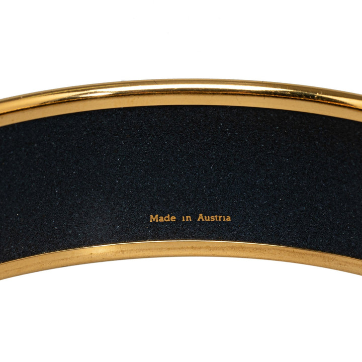 Top quality Hermes Wide Enamel Bangle Costume Bracelet
