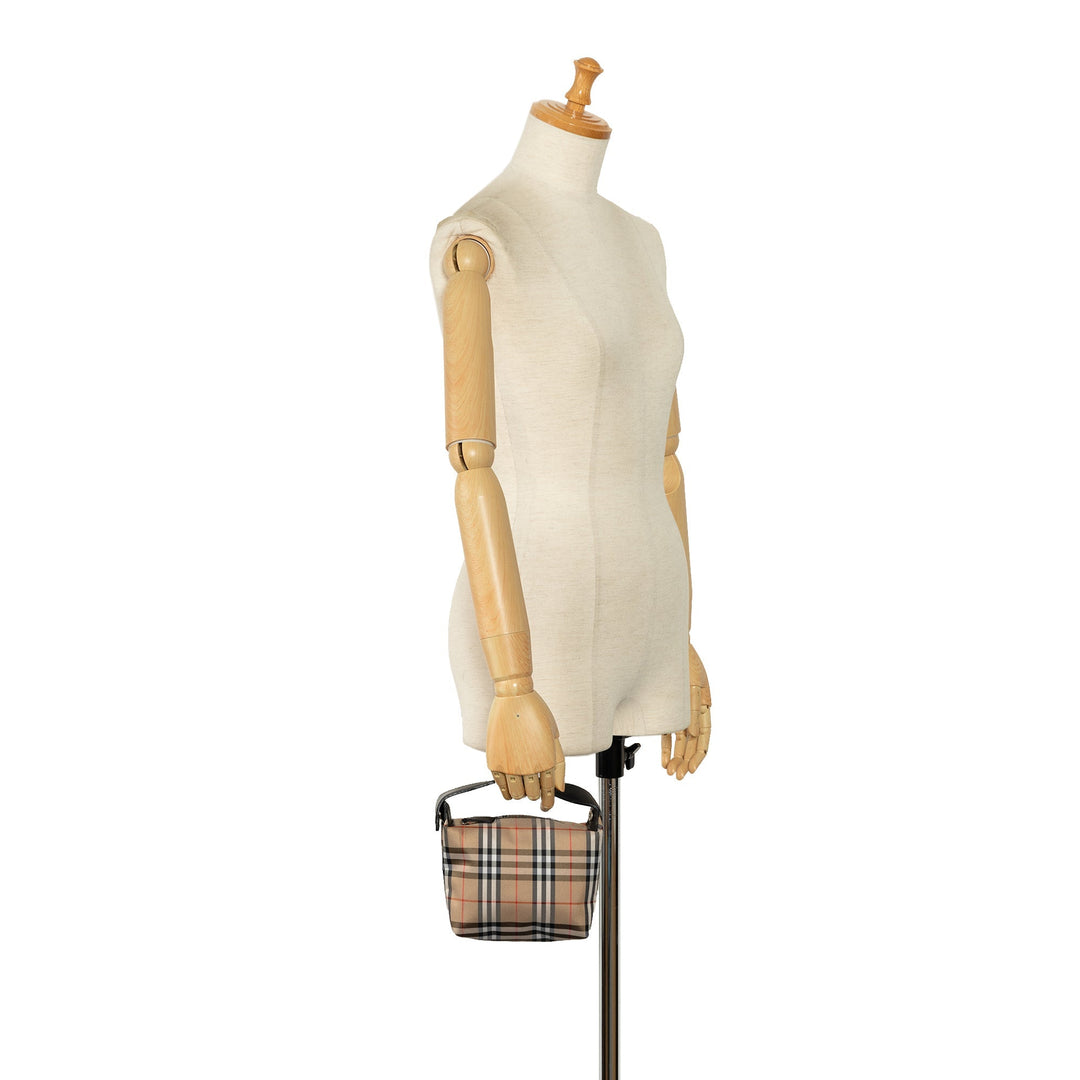 BURBERRY Mini House Check Handbag