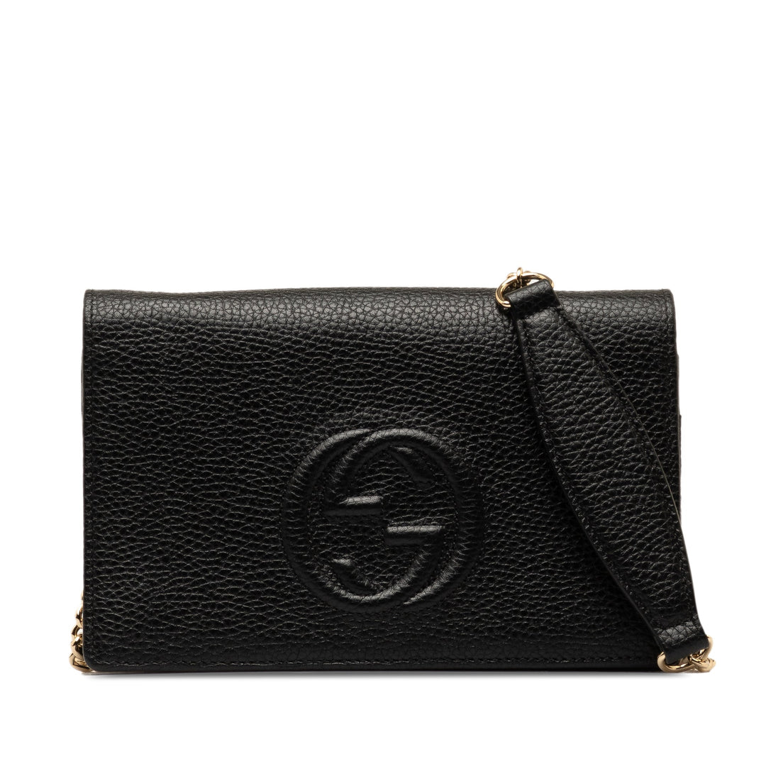 GUCCI Soho Wallet on Chain Crossbody Bag