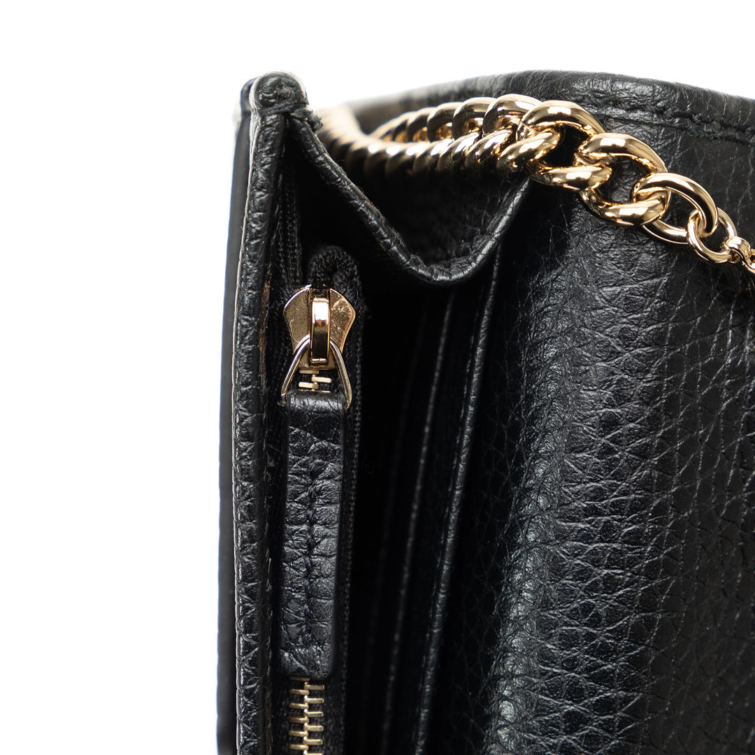 GUCCI Soho Wallet on Chain Crossbody Bag