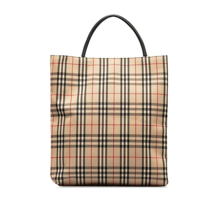 BURBERRY House Check Tote Tote Bag
