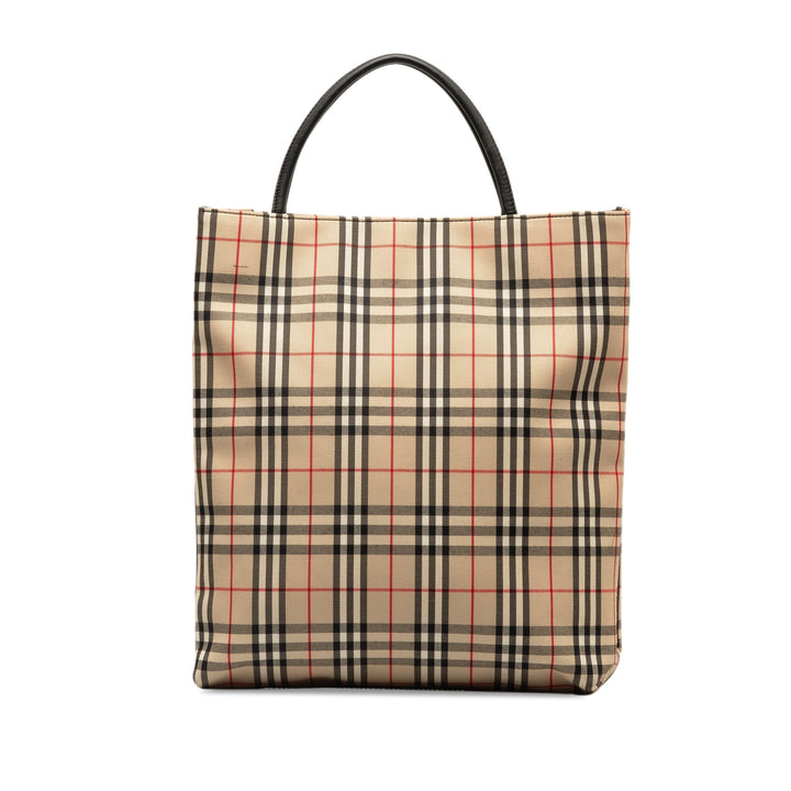 BURBERRY House Check Tote Tote Bag