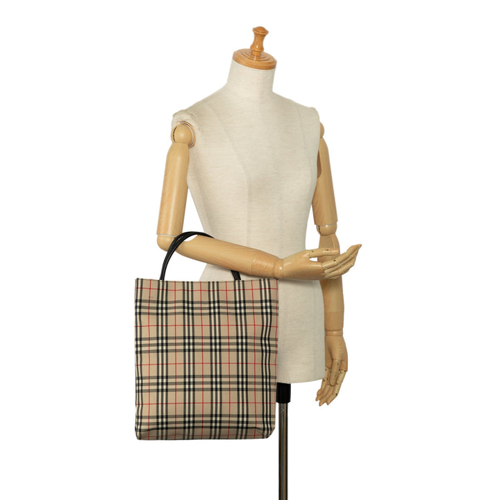 BURBERRY House Check Tote Tote Bag