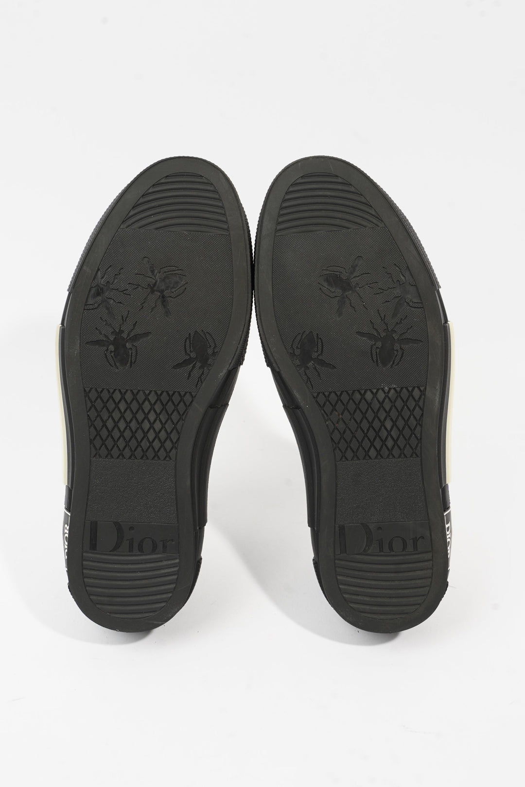Christian Dior B23 Low Top Black Oblique Canvas EU 38 UK 5